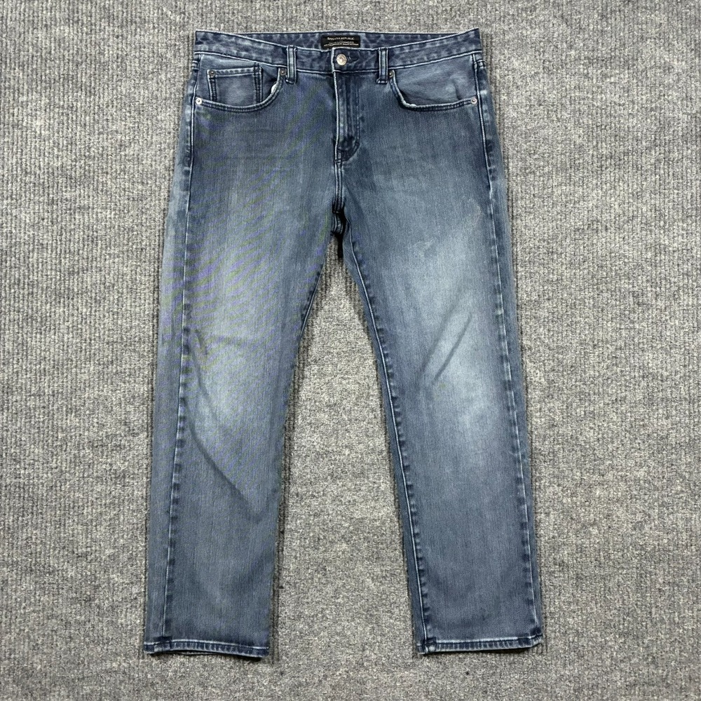 Banana Republic Mens Premium Performance Jeans Size 33x30 Blue Stretch Denim